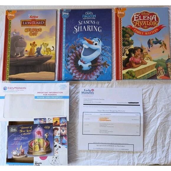 Disney Wonderful World Of Reading Lot Of 3 Hardcover Books - Picture 1 of 3